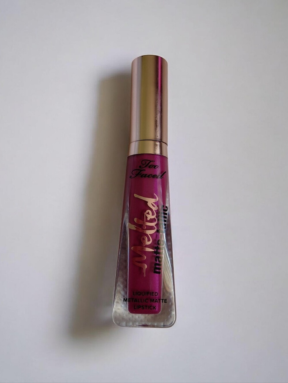 Too Faced Melted Matte-tallic Metallic Matte Lipstick-I Dare You